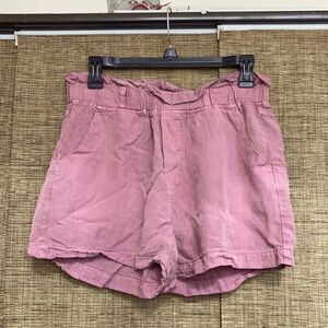Thread & Supply tencel shorts color dusty rose